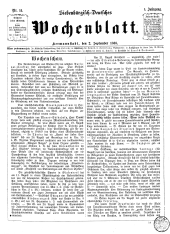 Siebenbürgisch-Deutsches Wochenblatt