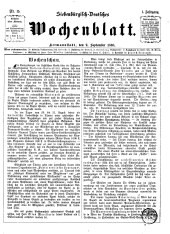 Siebenbürgisch-Deutsches Wochenblatt