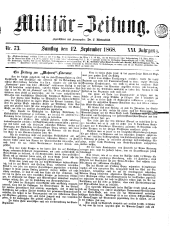 Militär-Zeitung