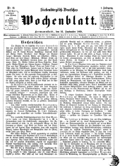 Siebenbürgisch-Deutsches Wochenblatt