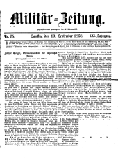 Militär-Zeitung