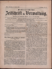 Österreichische Zeitschrift für Verwaltung