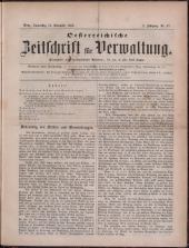 Österreichische Zeitschrift für Verwaltung