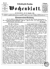 Siebenbürgisch-Deutsches Wochenblatt