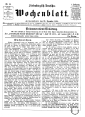 Siebenbürgisch-Deutsches Wochenblatt