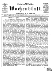 Siebenbürgisch-Deutsches Wochenblatt