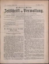 Österreichische Zeitschrift für Verwaltung