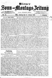 Wiener Sonn- und Montags-Zeitung