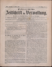 Österreichische Zeitschrift für Verwaltung