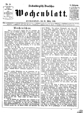 Siebenbürgisch-Deutsches Wochenblatt