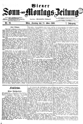 Wiener Sonn- und Montags-Zeitung