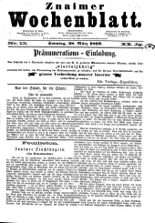 Znaimer Wochenblatt