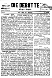 Die Debatte