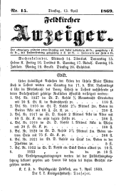 Feldkircher Anzeiger