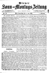 Wiener Sonn- und Montags-Zeitung