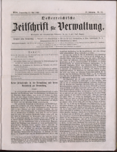 Österreichische Zeitschrift für Verwaltung