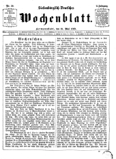 Siebenbürgisch-Deutsches Wochenblatt