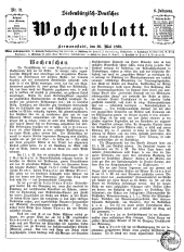 Siebenbürgisch-Deutsches Wochenblatt