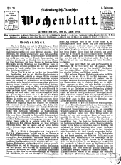 Siebenbürgisch-Deutsches Wochenblatt