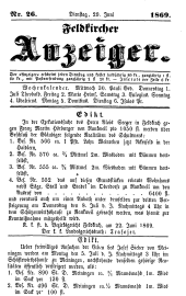 Feldkircher Anzeiger