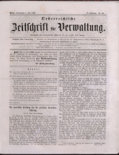 Österreichische Zeitschrift für Verwaltung