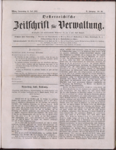 Österreichische Zeitschrift für Verwaltung