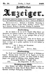 Feldkircher Anzeiger