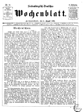 Siebenbürgisch-Deutsches Wochenblatt