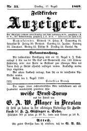 Feldkircher Anzeiger