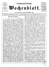 Siebenbürgisch-Deutsches Wochenblatt