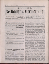 Österreichische Zeitschrift für Verwaltung