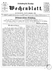 Siebenbürgisch-Deutsches Wochenblatt