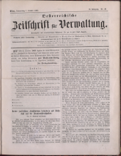 Österreichische Zeitschrift für Verwaltung