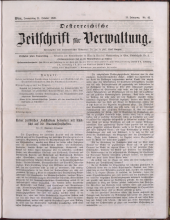 Österreichische Zeitschrift für Verwaltung