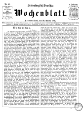 Siebenbürgisch-Deutsches Wochenblatt