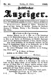 Feldkircher Anzeiger