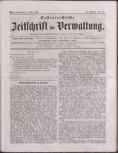 Österreichische Zeitschrift für Verwaltung