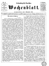 Siebenbürgisch-Deutsches Wochenblatt