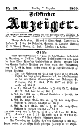 Feldkircher Anzeiger