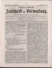 Österreichische Zeitschrift für Verwaltung