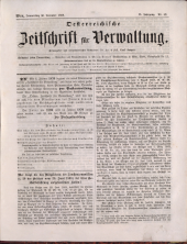 Österreichische Zeitschrift für Verwaltung