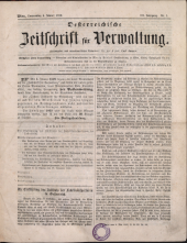 Österreichische Zeitschrift für Verwaltung