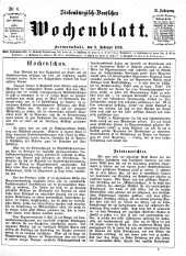 Siebenbürgisch-Deutsches Wochenblatt