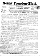 Neues Fremden-Blatt