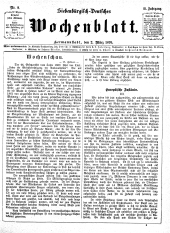 Siebenbürgisch-Deutsches Wochenblatt