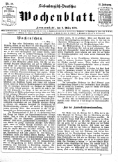 Siebenbürgisch-Deutsches Wochenblatt