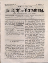 Österreichische Zeitschrift für Verwaltung