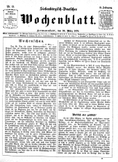 Siebenbürgisch-Deutsches Wochenblatt