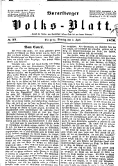 Vorarlberger Volksblatt