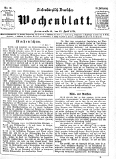 Siebenbürgisch-Deutsches Wochenblatt